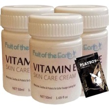Fruit Of The Earth Cream Yaşlanma Karşıtı Bakım Kremi 3X50 Ml+1 Adet Jel ile