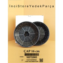 Adp 604 Rb Piramit Davlumbaz Rustik 60 Için Karbon Filtre