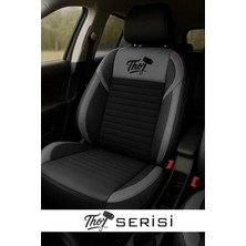 Skoda Rapid Spaceback 1.6 Tdi Cr 115 G.tec Style 2018 Uyumlu  Thr Serisi Tay Tüyü Füme Oto Kılıfı Tam Set