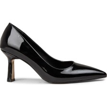 Deery Kadın Rugan Siyah Stiletto - K0200ZSYHC01
