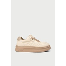 Deery Kadın Bej Sneaker Ayakkabı - K1036ZBEJC01