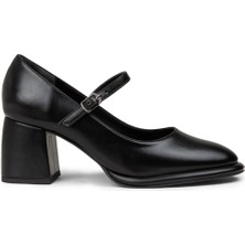 Deery Kadın Siyah Günlük Topuklu Ayakkabı - K1001ZSYHC01