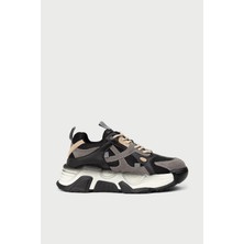 Deery Kadın Siyah Sneaker Ayakkabı - 25371ZSYHC01