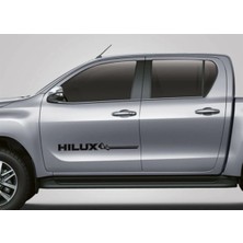 Toyota Hilux Dağ Desenli Sticker Etiket Modeli