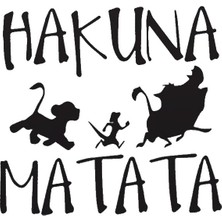 Çınarrium Hakuna Matata Sticker 20 x 20 cm