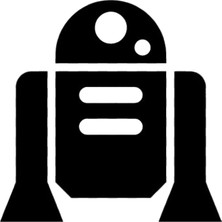 Star Wars 2 Sticker 10 x 10 cm