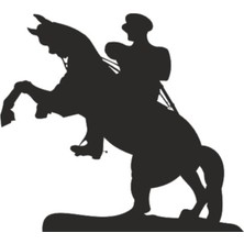 Mustafa Kemal Atatürk Araç Arkası Özel Yeni Sticker Siyah 20*15 cm