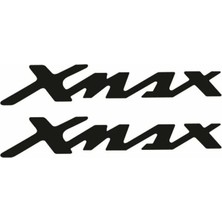 Çınarrium Xmax Yazı Motosiklet Sticker 2 Adet 22 x 4 cm