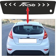 Çınarrium Ford Fiesta Için Özel Yeni Uyumlu Aksesuar Stop Özel Yeni Sticker