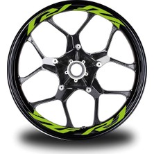 Yzf R1 Yazılı 8li Jant Içi Yazı Sticker Etiket