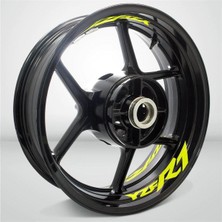 Çınarrium Yamaha Yzf R7 Yazılı Jant Içi Sticker Etiket Model