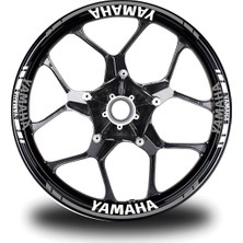 Çınarrium 2019-2020 Yamaha Yzf R25 Mor Monster Sticker Etiket Full Takım M