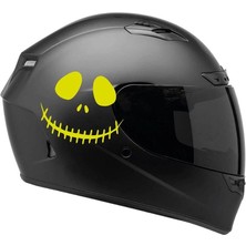 Tek Renk Soytarı (Clown Helmet Stickers) Kask Sticker Etiket Modeli