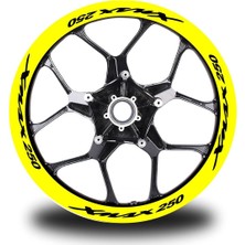 Xmax 250 Yazılı 16LI Jant Içi Yazı Sticker Etiket