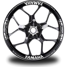 Çınarrium 2019-2020 Yamaha Yzf R25 Mor- Beyaz Monster Sticker Etiket Full