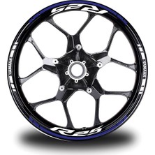 2019-2020 Yamaha Yzf R25 Yeşil Punisher Yazılı Sticker Etiket Fu