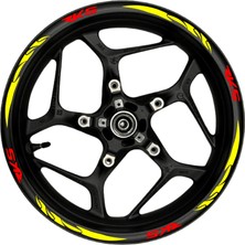 Çınarrium Rks Kırmızı Yazılı  Sarı Pençe Şeritli