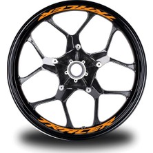 Çınarrium Tracer Yazılı 8li Jant Içi Yazı Sticker Etiket