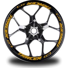 Çınarrium Tracer-07 Yazılı 16LI Jant Içi Yazı Sticker Etiket