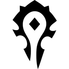 Çınarrium Horde Amblem Duvar Dekor Sticker 40 x 60 cm