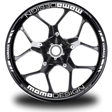 Gri Momodesing Jant Sticker Etiket