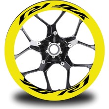 Çınarrium Yzf R1 Yazılı 8li Jant Içi Yazı Sticker Etiket