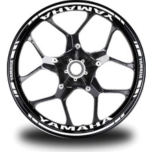Sarı Yamaha mt 10 Sp Takım Jant Sticker Etiket