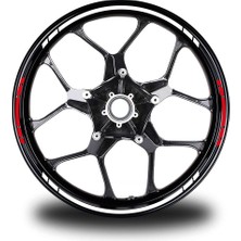 Çınarrium Yazısız Uzun Dış Şerit 8'li Çift Renk Sticker Modeli