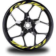 Yzf R1 Yazılı 8li Jant Içi Yazı Sticker Etiket