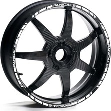 Çınarrium Ducati Panigale Renkli Jant Sticker Etiket Modeli.