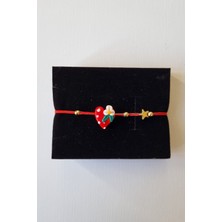 Trade Bazaar Yılbaşı Murano Cam Bileklik Yeni Yıl Temalı Noel Bileklik