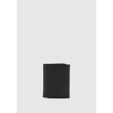 Siyah  Provoq 301 Siyah Flother Deri Cüzdan