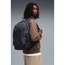 Academy 29L All-Over Print Siyah Sırt Çantası 09115014 Osfa Siyah