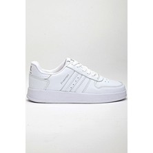 Freemax Unisex Beyaz Spor Ayakkabı Mikrofiber Dış Materyal Kauçuk Taban 940 gr