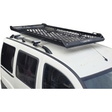 100 x 200 Tavan Sepeti Son Derece Dayanıklı Çelik Malzeme Ara Atkısı Olan Panelvan Araçlara Uyumlu