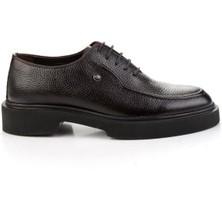 Kahve Hakiki Deri Erkek Klasik Ayakkabı E01401090440