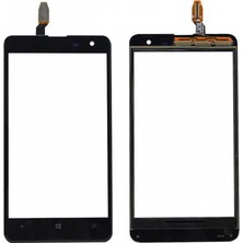 Teknonet Nokia Lumia 625 Uyumlu Dokunmatik Lens + Filmli