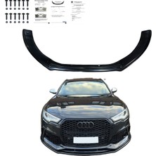 🏁 Audi Rs6 C7 2013-2017 Ön Lip – Makyajlı Model Uyumlu & Sportif Tasarım