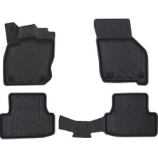 Volkswagen Golf 8 2019 ve Sonrası (Otomatik) 4d Havuzlu Paspas Takımı