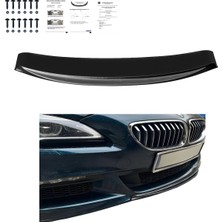 Bmw 6 Series F06/F12/F13 Makyajlı M-Pack 2013-2018 Uyumlu Ön Lip Version 2 – Tampon Altı Parça