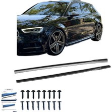 Audı S3 Sportback 8V 2013-2019 Sportif Marşpiyel Altı Lip (Makyajlı ve Makyajsız)