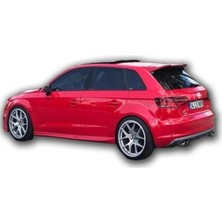 🚗 Audi A3 Hb 2013-2017 Yan Marşpiyel (Plastik) | Dayanıklı & Şık Tasarım | Boyasız