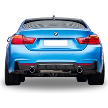 Bmw 4 Serisi F32 F33 F36 M Perfomance Sağ-Sol Tek Arka Tampon Eki - Difüzör (Plastik)