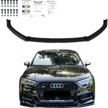 🏁 Audi S3 Sedan 8V Makyajlı 2016-2019 Ön Lip – Sportif & Dayanıklı Tasarım