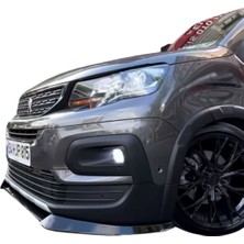 🟠 Peugeot Rifter 2023–2024 Uyumlu Ön Lip 🚗 Sportif ve Akıcı Ön Tasarım!