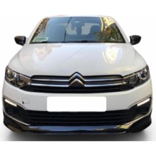 🚗 Citroën C-Elysée 2018 Makyajlı Ön Ek | Dayanıklı Plastik | Boyasız | Kolay Montaj