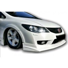 🚗 Civic Fd6 Mugen Typer (2006-2012) Uyumlu Ön Tampon Ek Plastik ⚡ Sportif | Boyasız