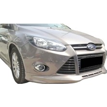 🚗 Ford Focus 3 Uyumlu Mat Siyah Plastik Ön Ek Karlık 2012-2014 ⚡ Dayanıklı & Şık | Boyasız