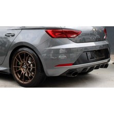 Seat Leon Mk3.5 Cupra Sağ-Sol Açık Difüzör (Plastik) ⚡ Sportif ve Dayanıklı!