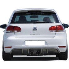 Volkswagen Golf 6 Rieger Difüzör (Plastik) ⚡ Sportif ve Dayanıklı Tasarım!